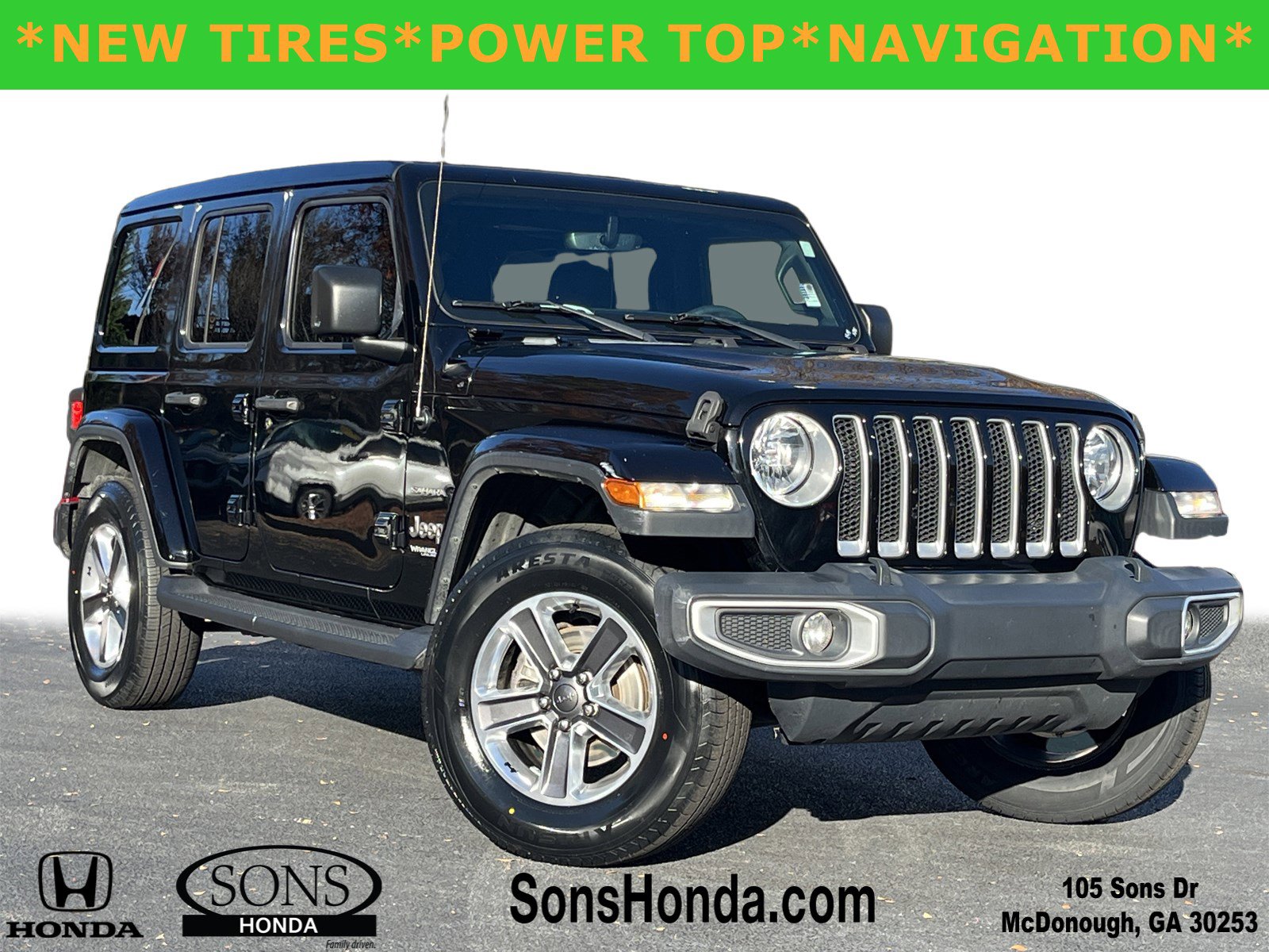 2020 Jeep Wrangler Sahara's photo