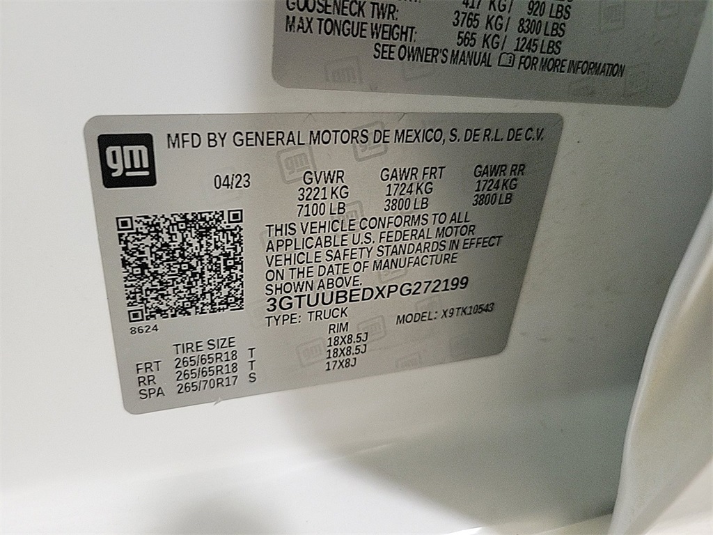 2023 GMC SIERRA - Image 25