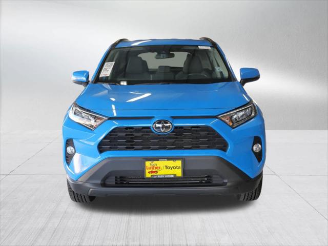 Certified 2020 Toyota RAV4 XLE with VIN 2T3P1RFV5LW104891 for sale in Golden Valley, Minnesota