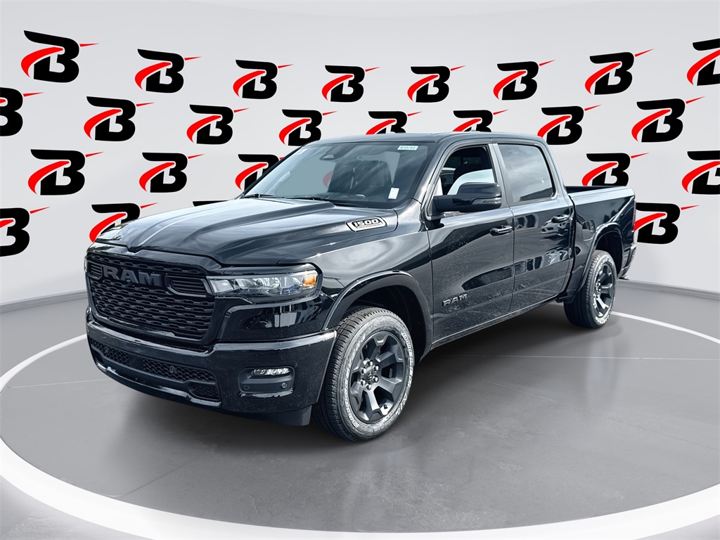 New 2026 Diamond Black Crystal Pearl-Coat Exterior Paint RAM Big Horn/Lone Star image 1