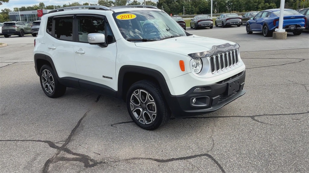 Used 2017 Jeep Renegade Limited with VIN ZACCJBDB6HPG31908 for sale in Burns Harbor, IN
