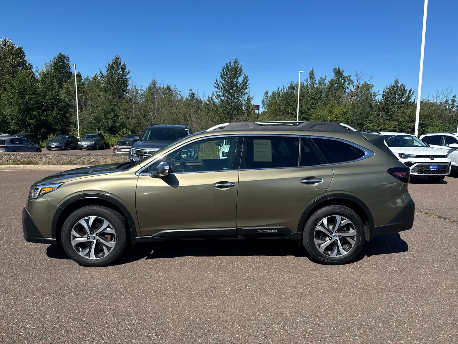 Used 2020 Subaru Outback Touring with VIN 4S4BTGPDXL3143294 for sale in Hermantown, Minnesota
