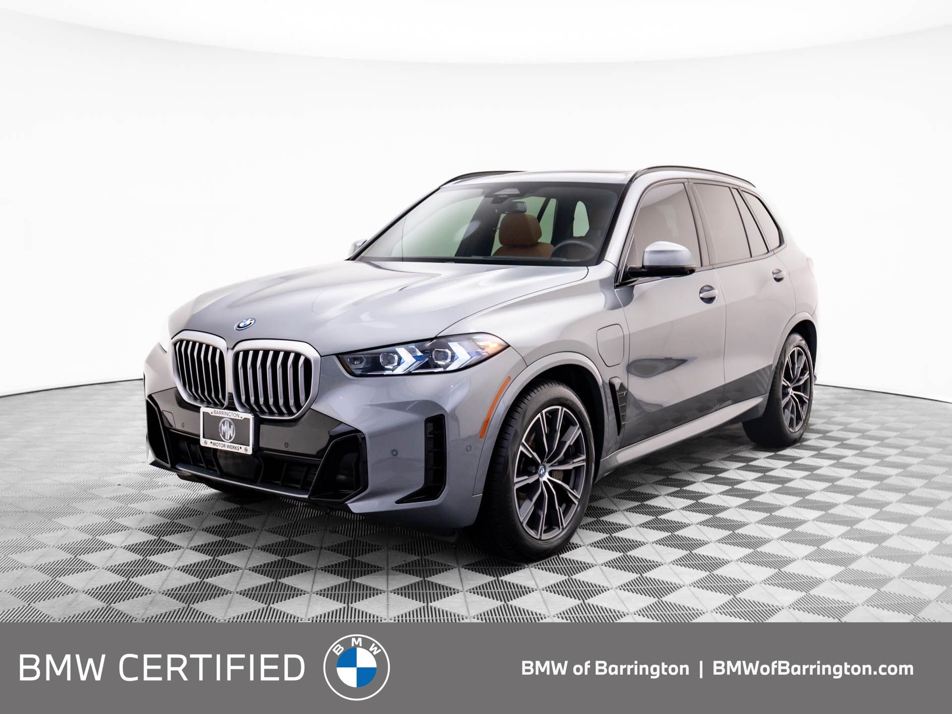 Certified Used 2024 Skyscraper Grey Metallic BMW xDrive50e image 1