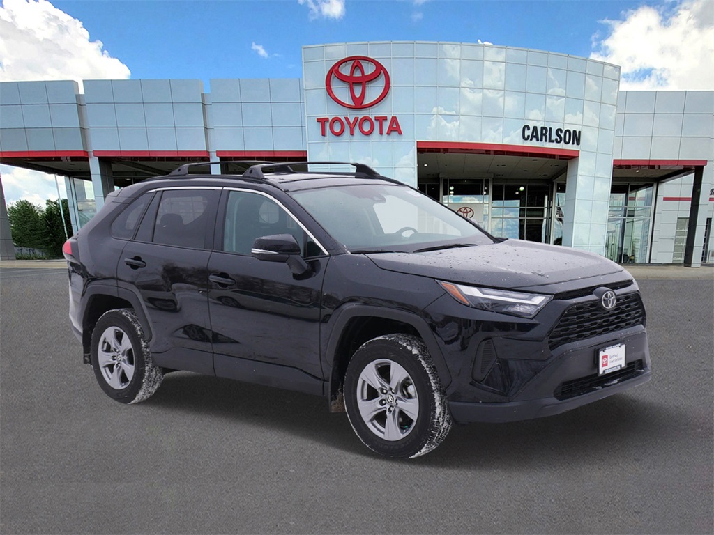 Certified 2025 Toyota RAV4 XLE with VIN 2T3P1RFV2SW500839 for sale in Minneapolis, Minnesota