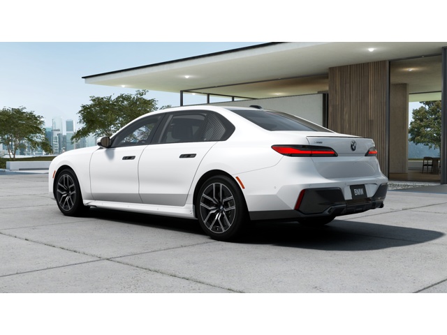 New 2025 Mineral White Metallic BMW 760i xDrive image 2