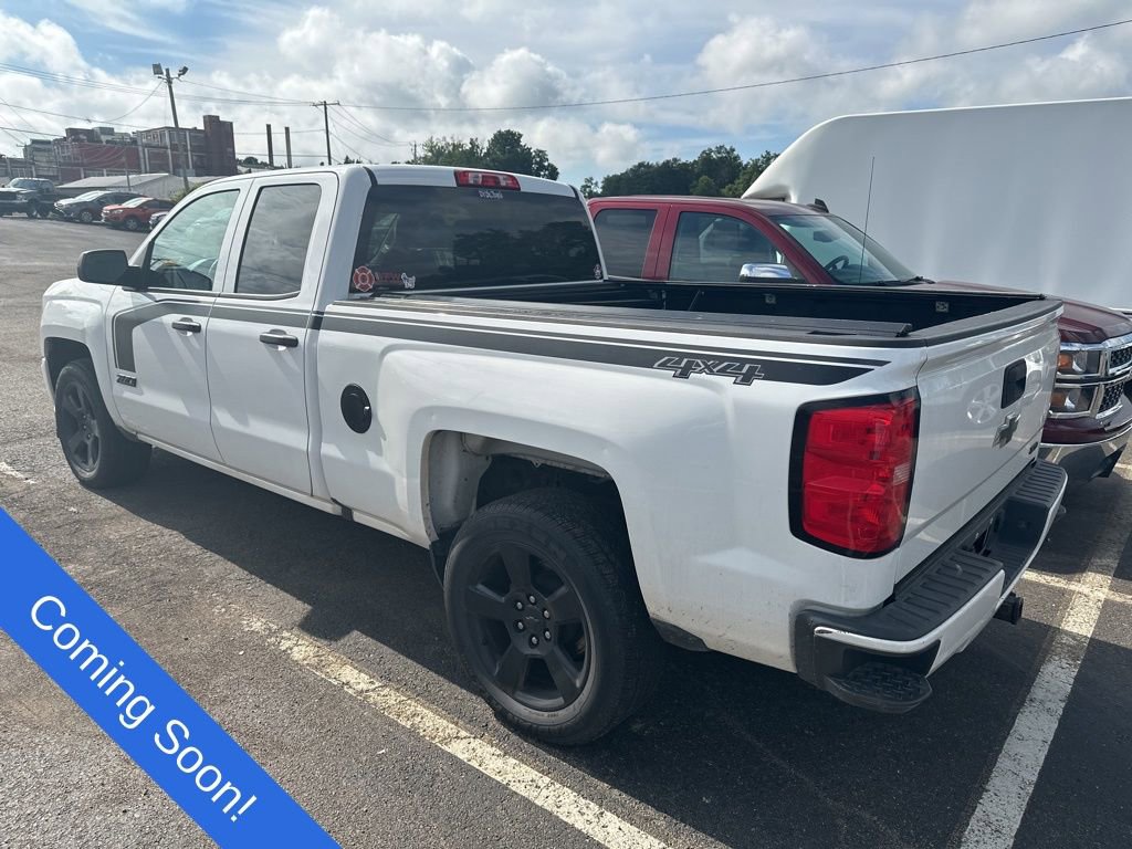PreOwned 2018 Chevrolet Silverado 1500 Custom 4WD Double Cab 143.5
