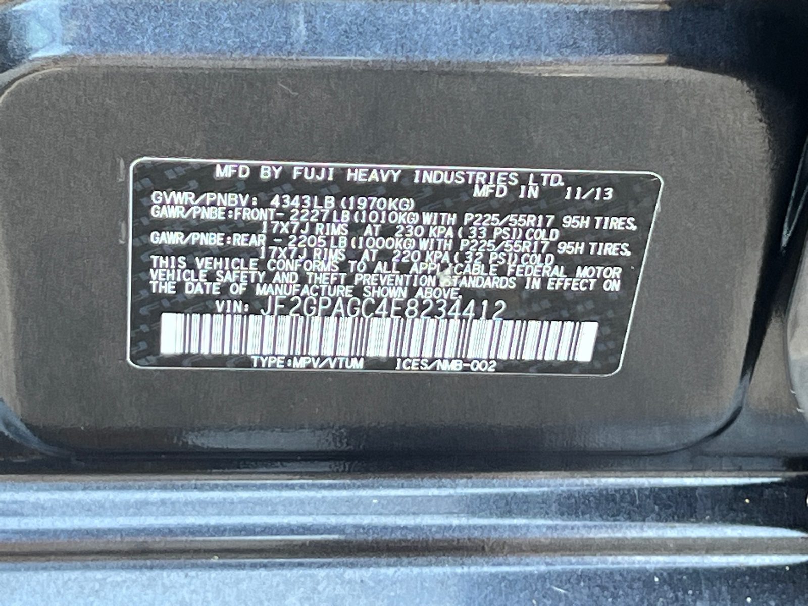 2014 Subaru Crosstrek 2.0i Limited photo 34
