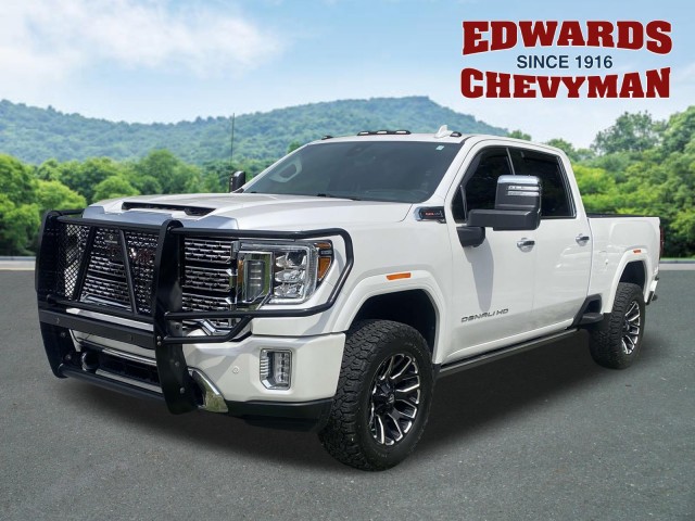 Greenlight Karson Exclusive 2022 GMC Sierra 3500 Dually White 1/64 51560-A