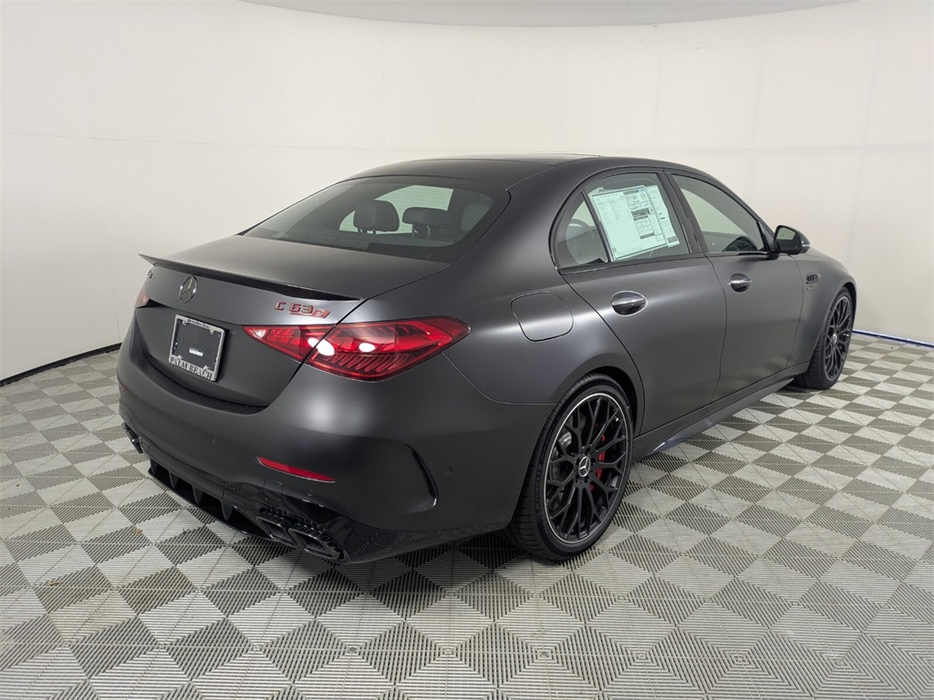 2025 Mercedes Benz C AMG 63 E PERFORMANCE Sedan photo 4