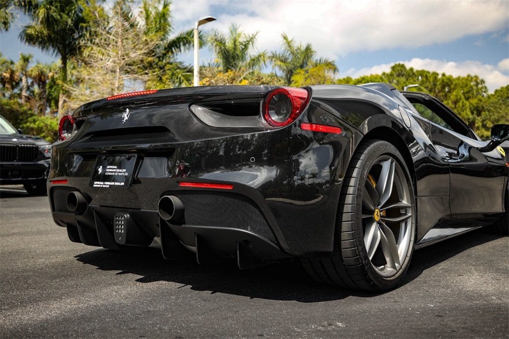 Certified Used 2018 Nero Daytona Metallic Ferrari Base image 14