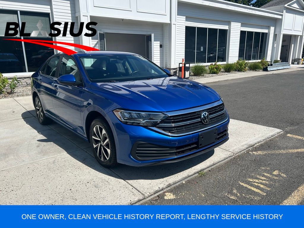Used 2024 Volkswagen Jetta S with VIN 3VW5M7BU1RM053204 for sale in Brookfield, CT