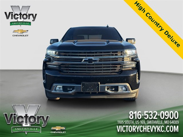 Used 2020 Chevrolet Silverado 1500 High Country with VIN 3GCUYHET2LG420922 for sale in Kansas City