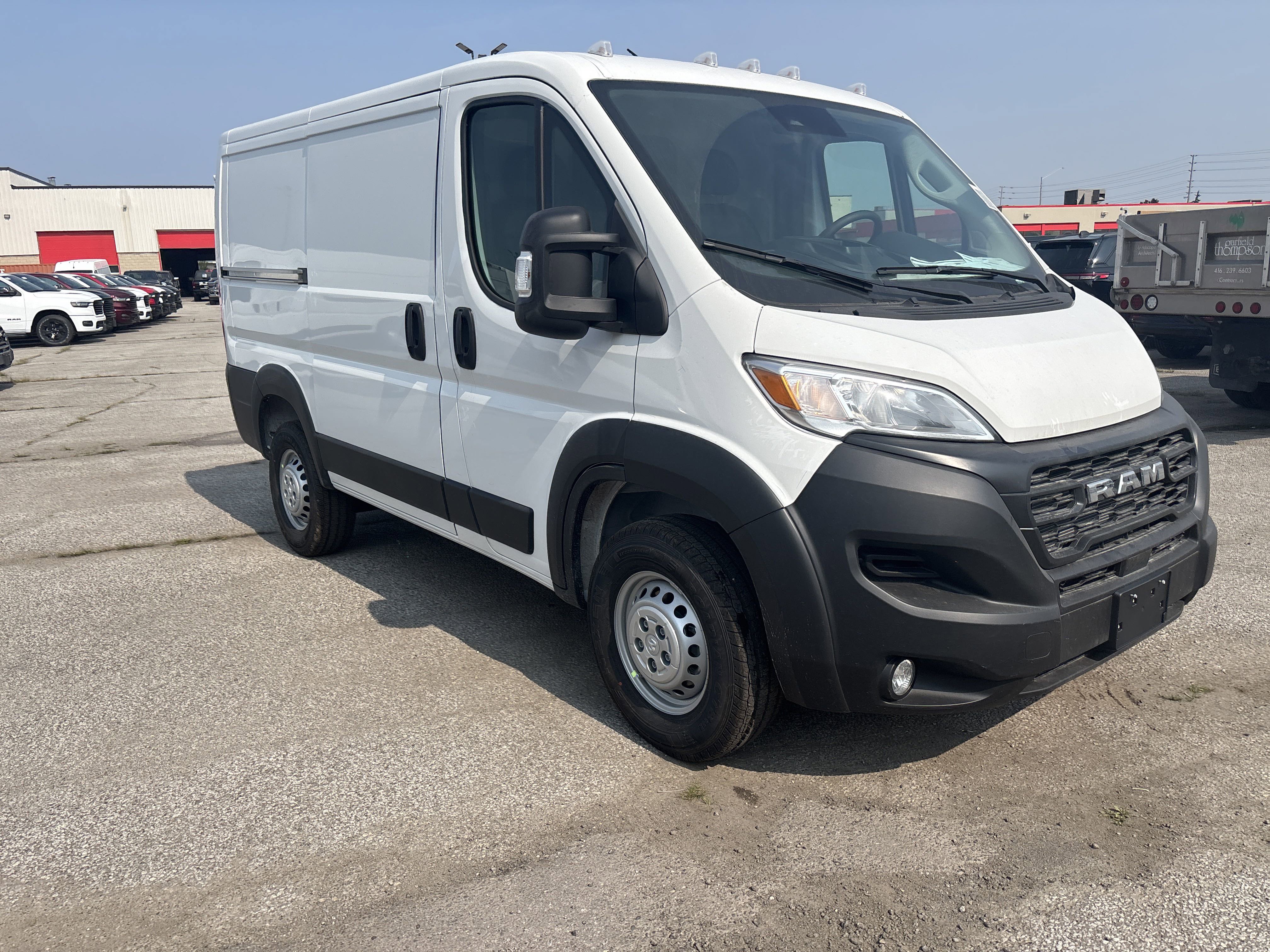 New 2025 Bright White Ram Tradesman image 3