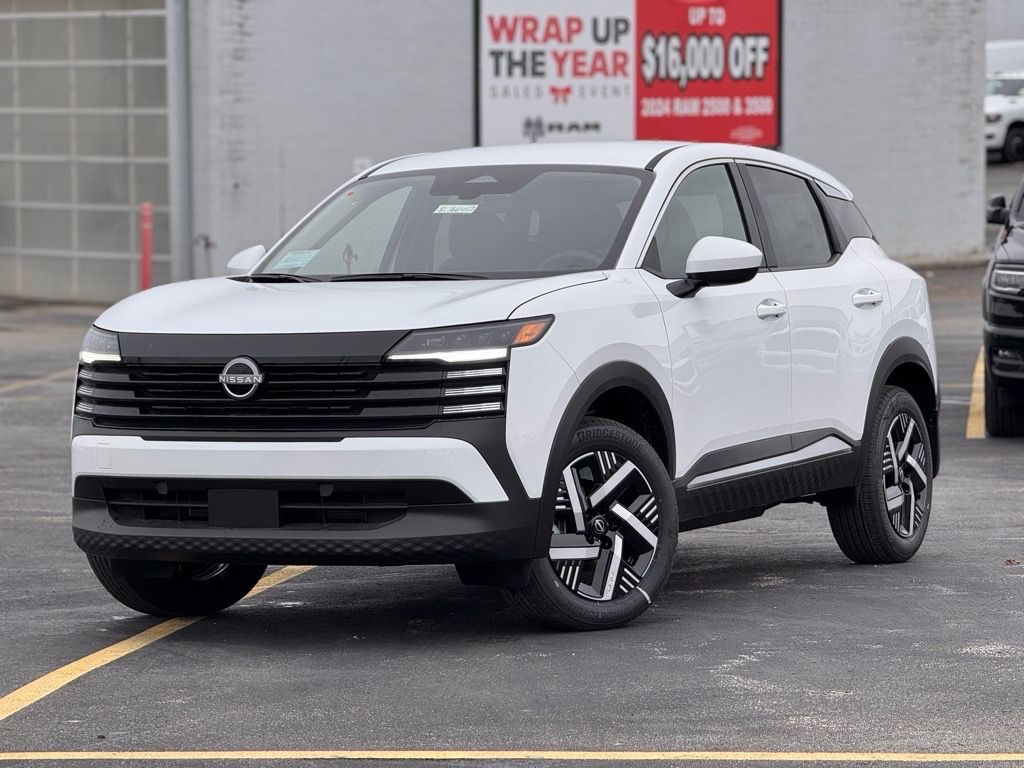 Certified 2025 Nissan Kicks SV with VIN 3N8AP6CA7SL366457 for sale in Kansas City