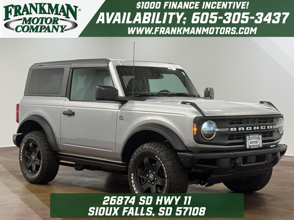 2022 Ford Bronco 2-Door Black Diamond