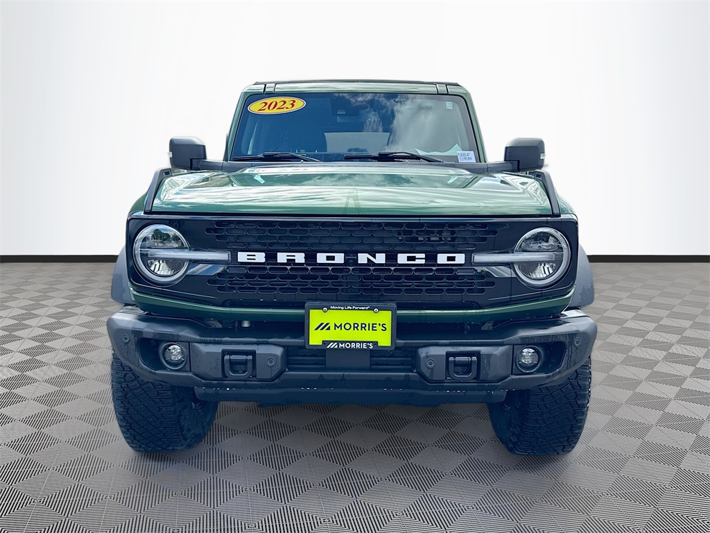 Used 2023 Ford Bronco 4-Door Wildtrak with VIN 1FMEE5DP1PLB35147 for sale in Richfield, Minnesota