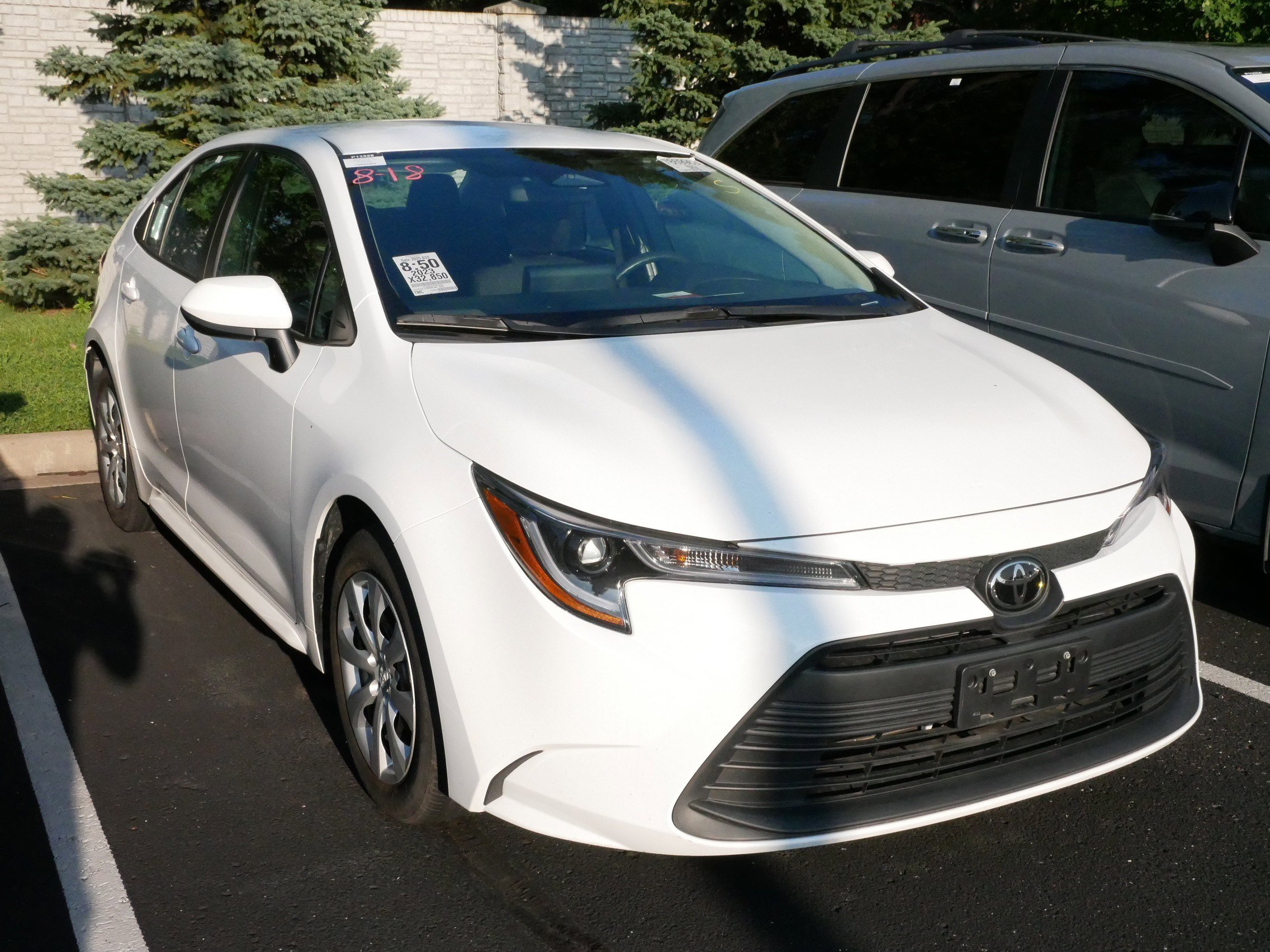 Certified 2023 Toyota Corolla LE with VIN 5YFB4MDE3PP054208 for sale in Brooklyn Center, Minnesota