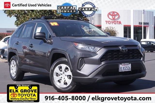 Certified Pre-Owned 2019 Toyota RAV4 LE 4D Sport Utility in Elk Grove # ...
