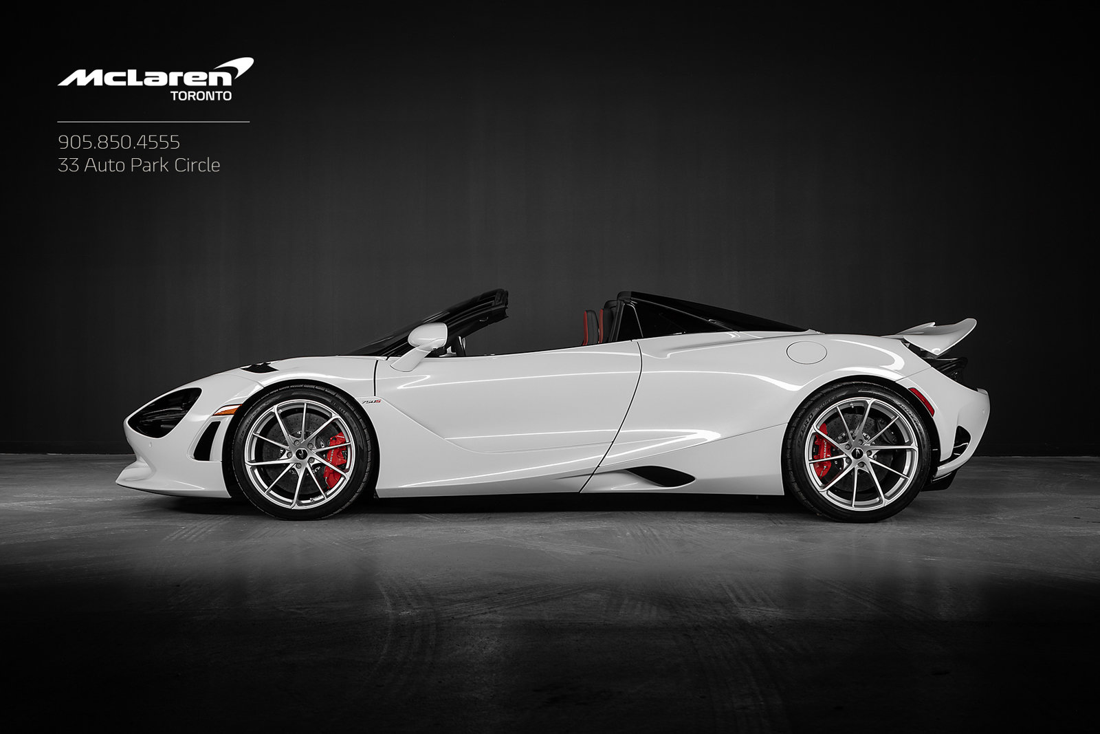 マギーロンドン Vernas New 2025 McLaren 750S Spider Convertible in Woodbridge
