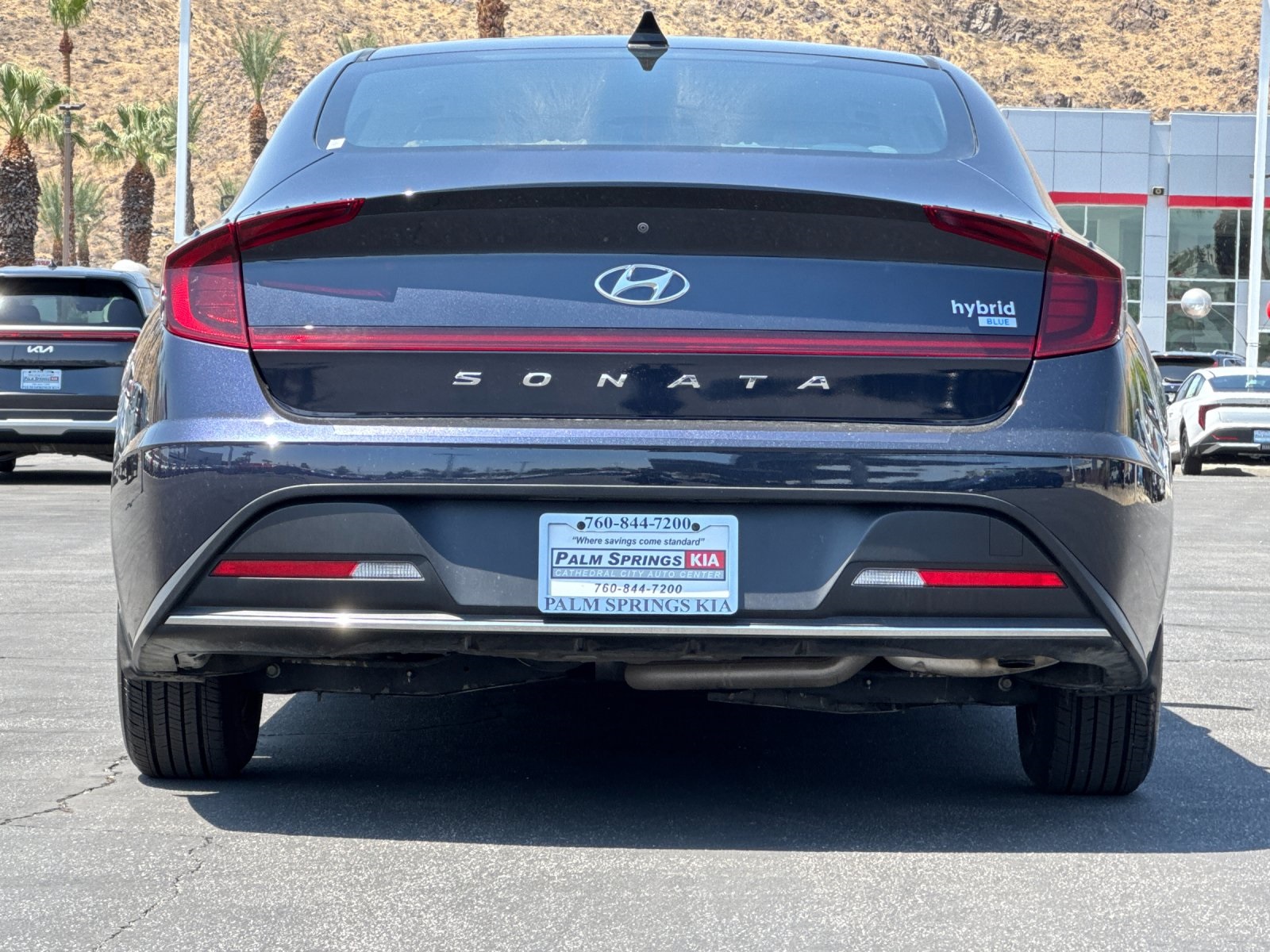 2020 Hyundai Sonata Hybrid Blue photo 4