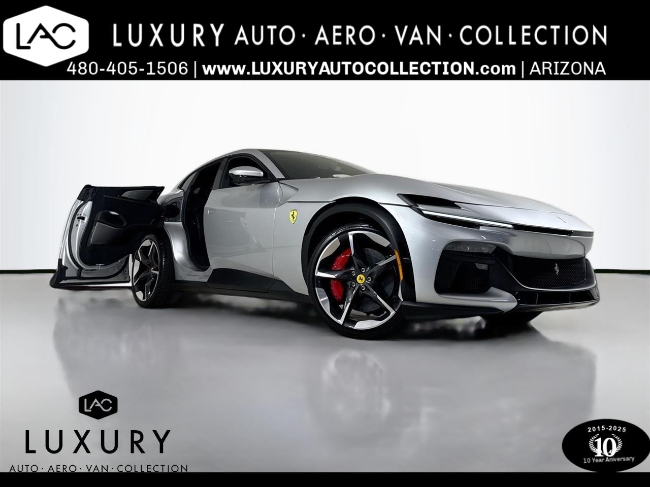 Used 2023 Extracompanrio Silver  Ferrari One Owner * Only 1,200 Miles * Pano Roof * Suspension Lift image 1