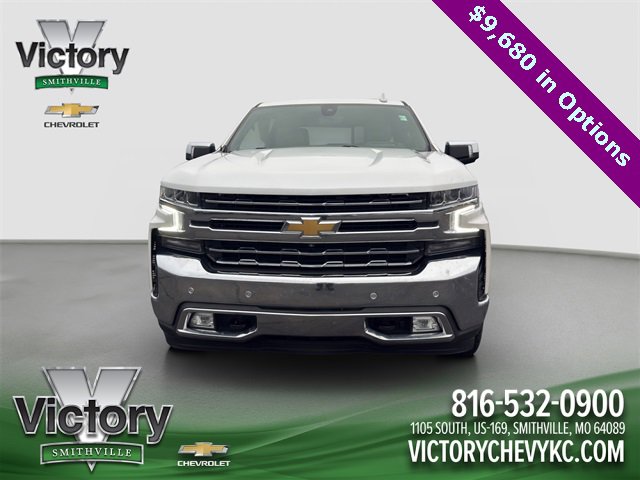 Used 2022 Chevrolet Silverado 1500 Limited LTZ with VIN 1GCUYGETXNZ128724 for sale in Kansas City
