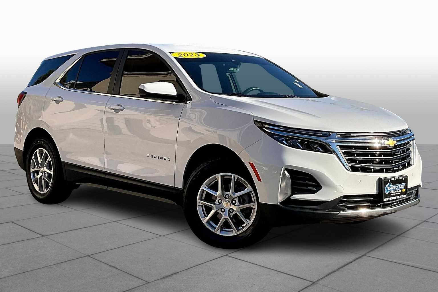 Certified 2023 Chevrolet Equinox LT with VIN 3GNAXKEGXPL105506 for sale in Estero, FL