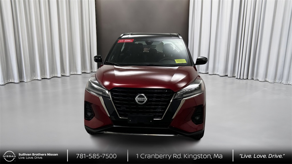 Used 2021 Nissan Kicks SR with VIN 3N1CP5DV3ML553345 for sale in Kingston, MA