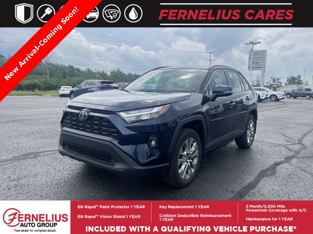 Used 2022 Toyota RAV4 XLE Premium with VIN 2T3A1RFV3NW307657 for sale in Kansas City
