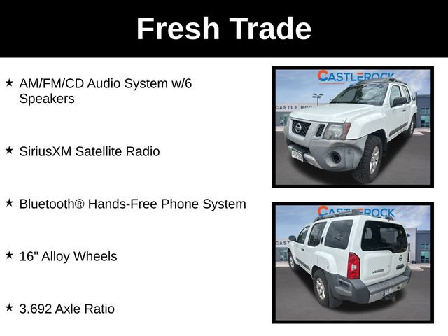 Used 2013 Nissan Xterra S with VIN 5N1AN0NW0DN825642 for sale in Castle Rock, CO
