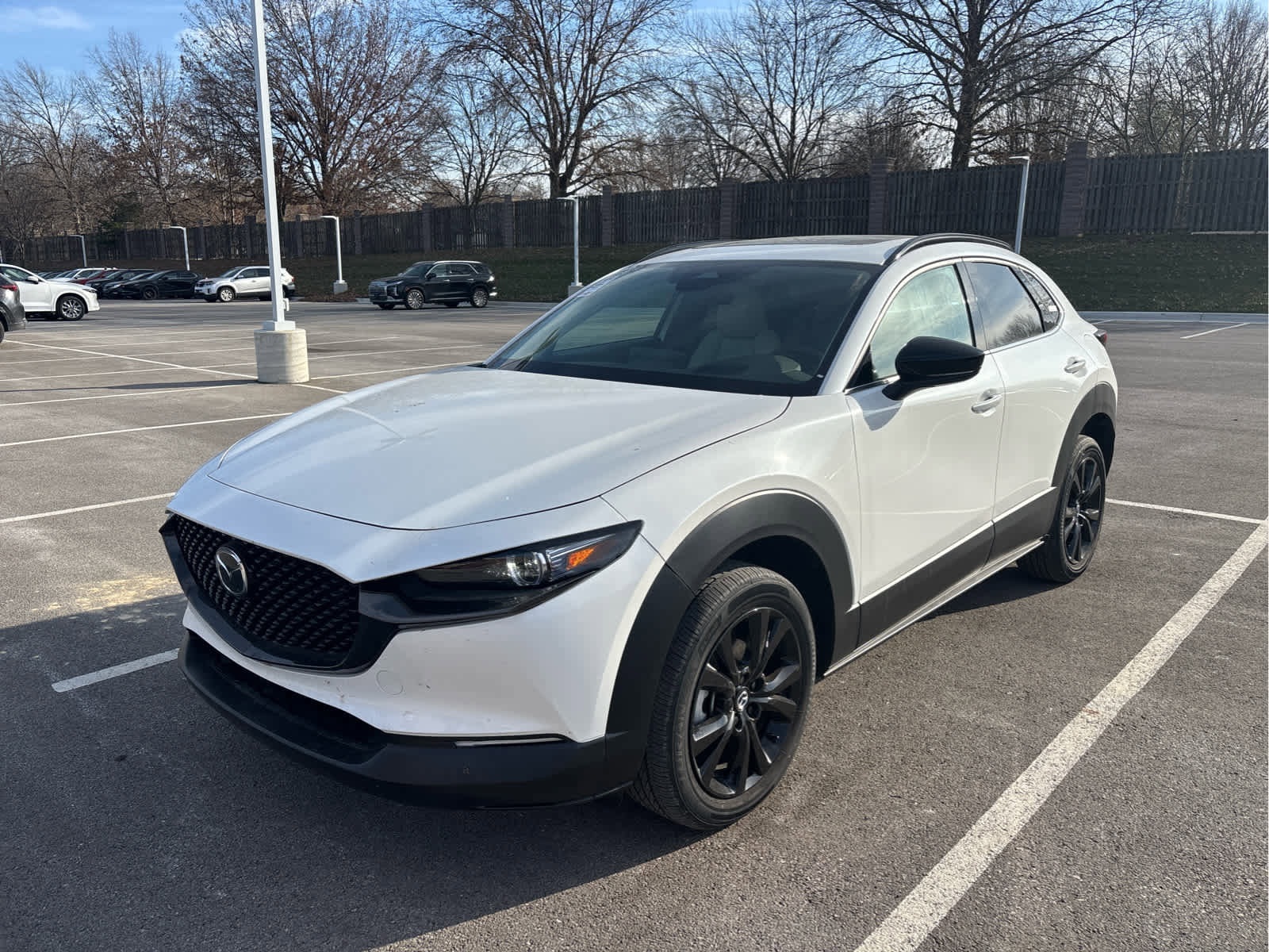 Certified 2025 Mazda CX-30 Turbo Premium with VIN 3MVDMBDY5SM845314 for sale in Kansas City