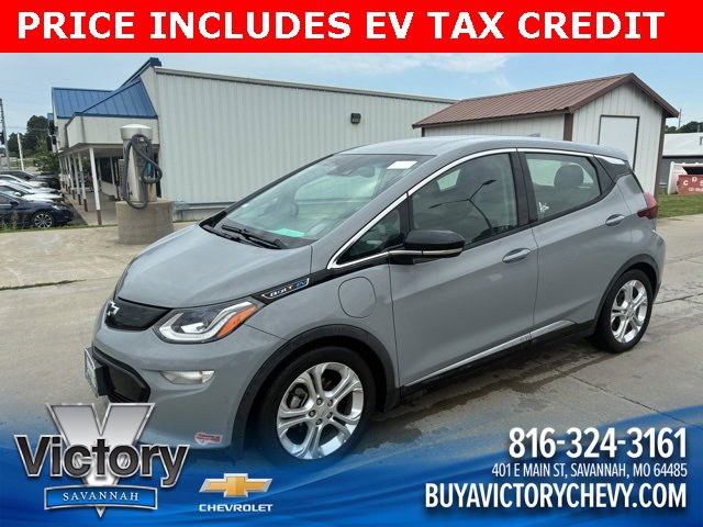 Used 2019 Chevrolet Bolt EV LT with VIN 1G1FY6S06K4130940 for sale in Savannah, MO