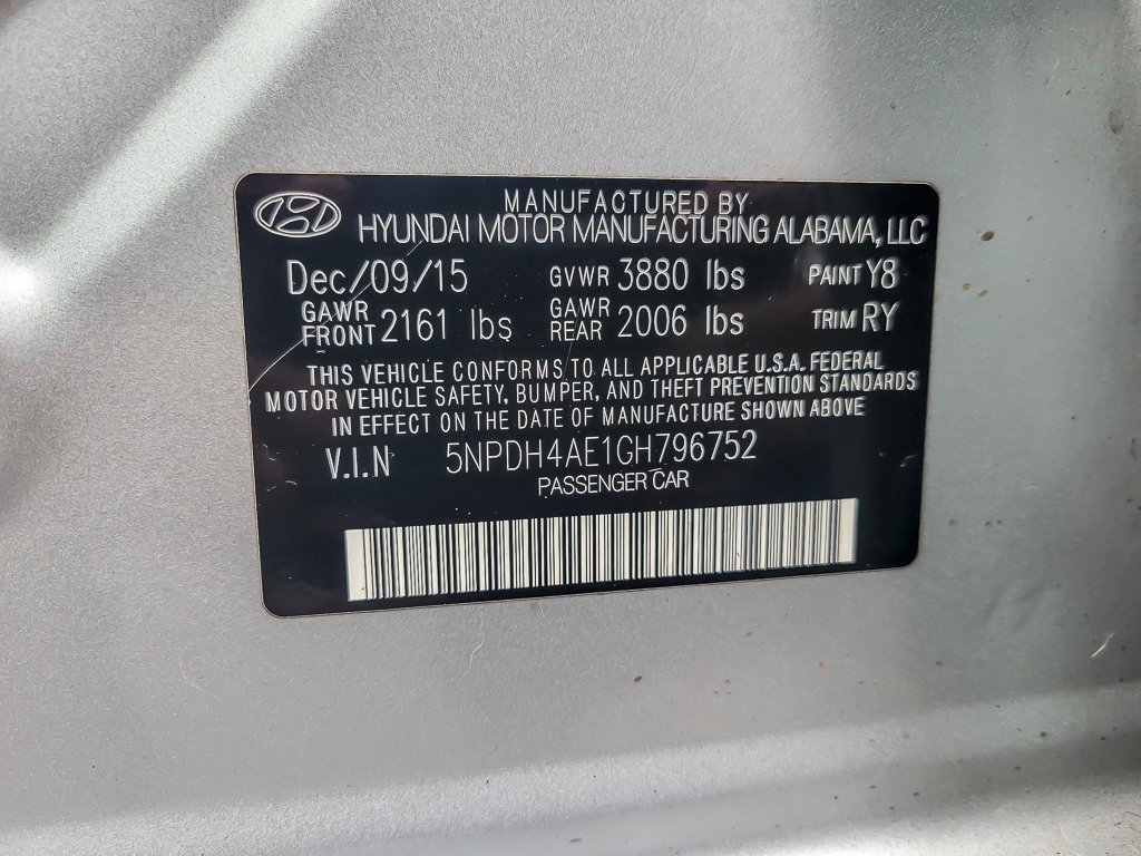 2016 HYUNDAI ELANTRA - Image 23