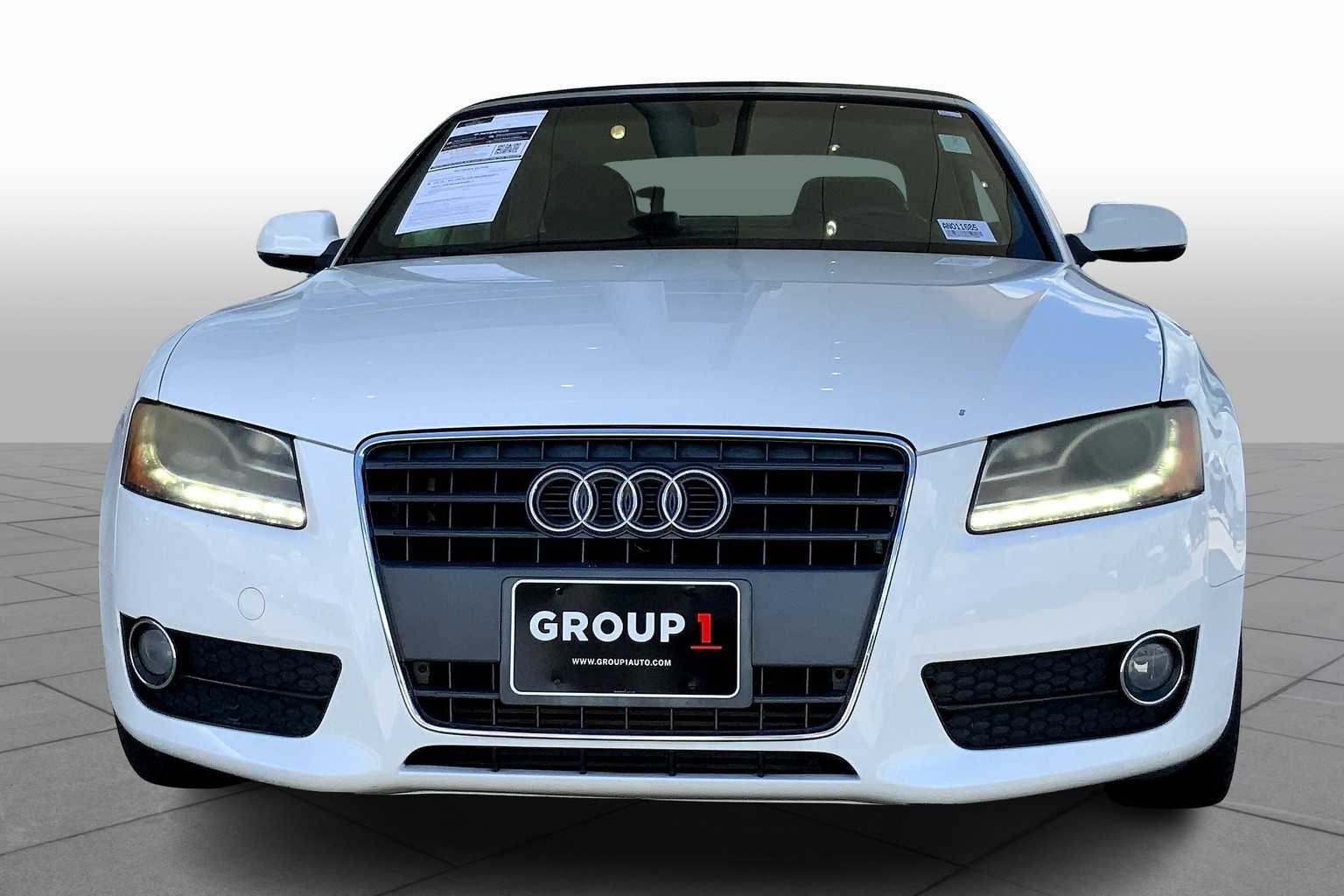 Used 2010 Audi A5 Premium with VIN WAUJFAFH2AN011685 for sale in Webster, TX