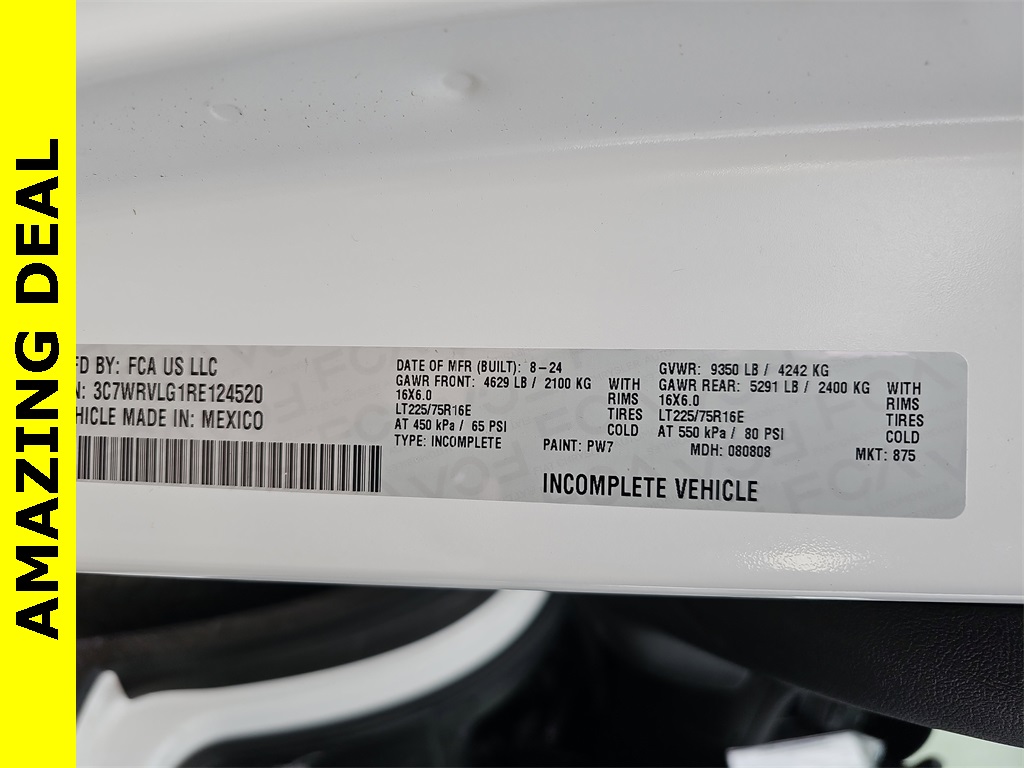 2024 Ram ProMaster 3500 photo 34