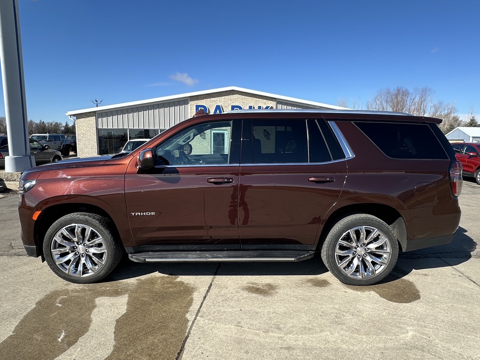 Used 2023 Chevrolet Tahoe LT with VIN 1GNSKNKD4PR416937 for sale in Luverne, Minnesota