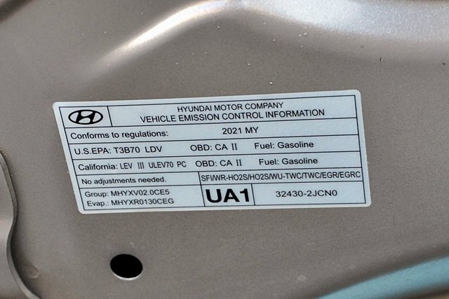 Used 2021 Gray Hyundai SEL image 33