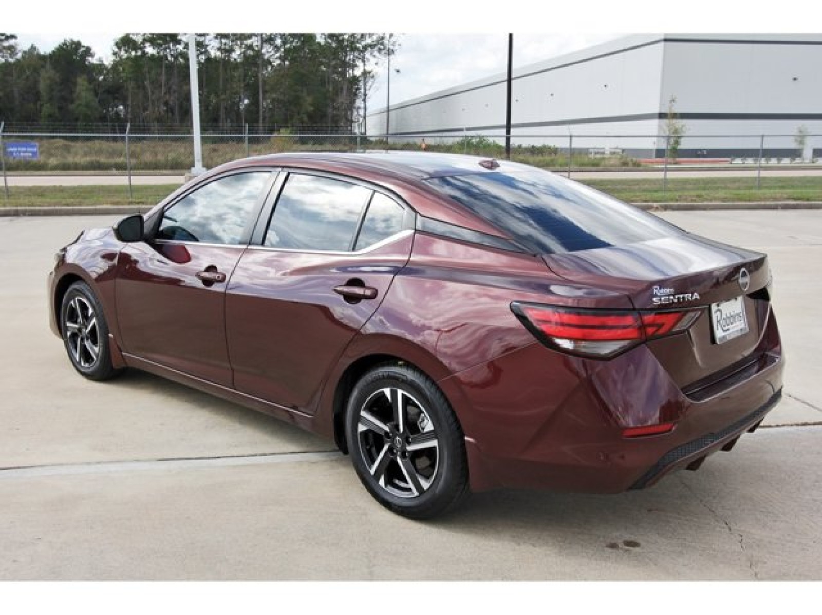 2024 Nissan Sentra SV Red at Robbins Nissan
