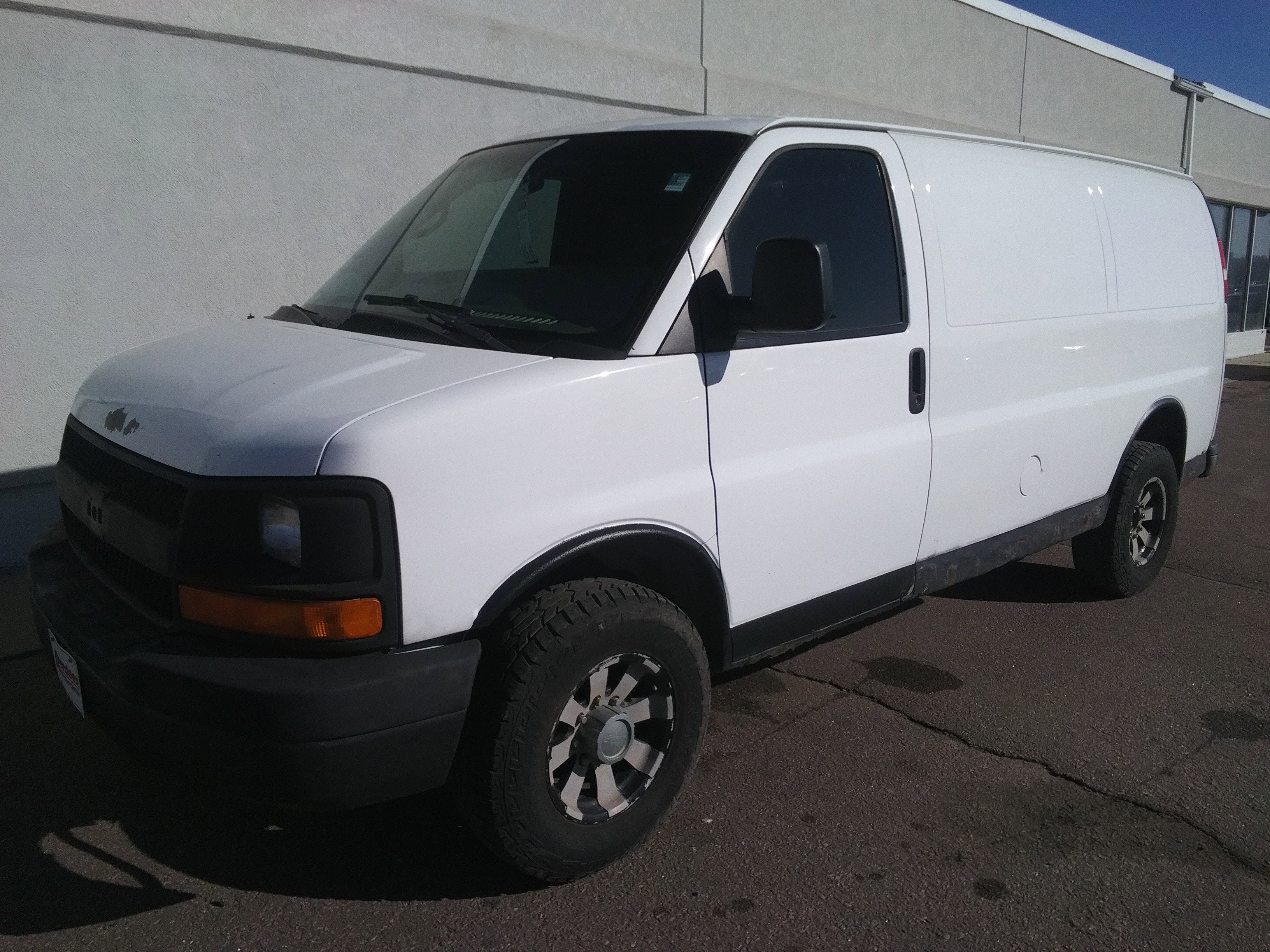 Used 2009 Chevrolet Express Cargo Work Van with VIN 1GCGG25C491110923 for sale in Aberdeen, SD