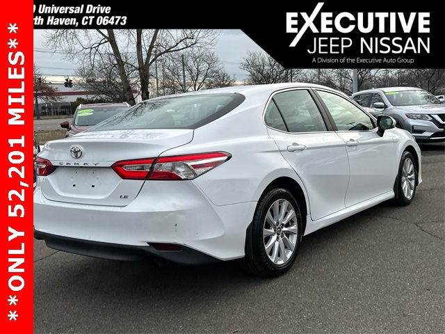 Used 2018 Toyota Camry LE with VIN 4T1B11HK0JU644198 for sale in North Haven, CT