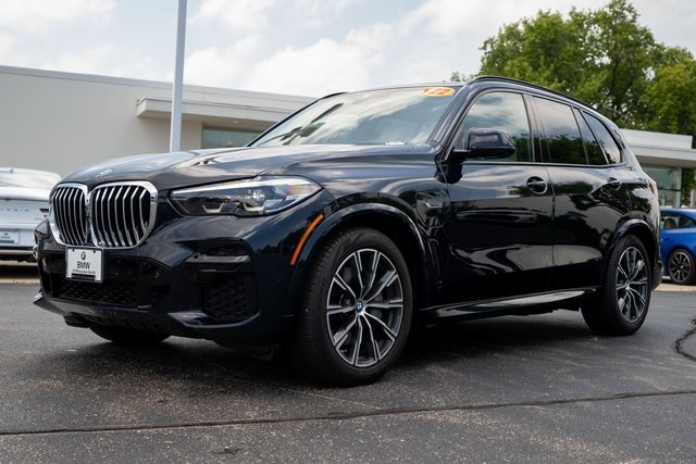 Certified Used 2022 Carbon Black Metallic BMW xDrive45e image 1