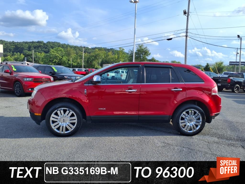 Used 2010 Lincoln MKX Base with VIN 2LMDJ8JC2ABJ18931 for sale in Johnson City, TN