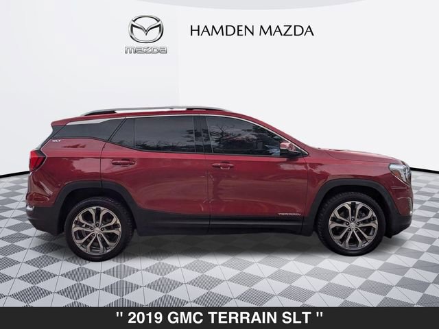 Used 2019 GMC Terrain SLT with VIN 3GKALVEX8KL196116 for sale in Hamden, CT