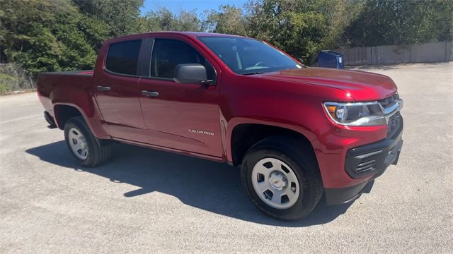 Used 2022 Chevrolet Colorado Work Truck with VIN 1GCGSBEA0N1115754 for sale in Seguin, TX