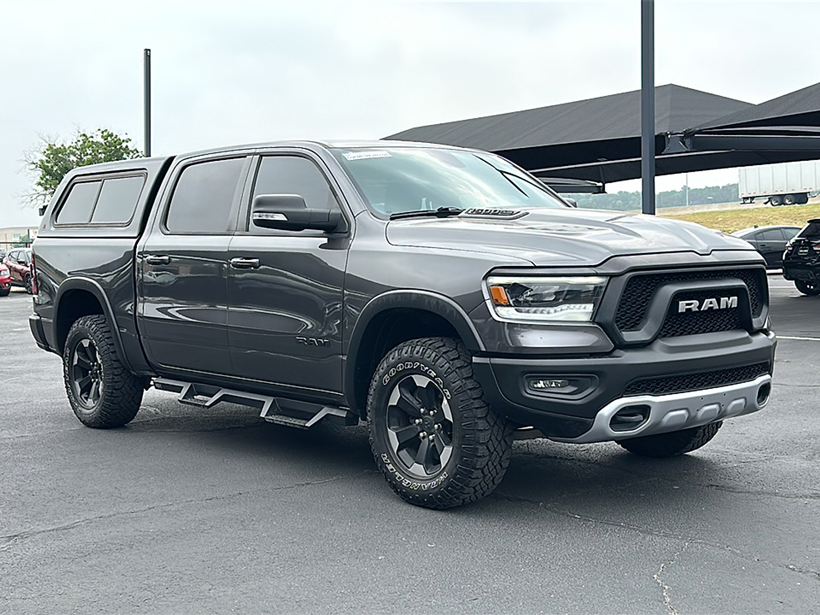 Used 2020 Granite Crystal Metallic Clearcoat Ram Rebel Crew Cab 4x4 5