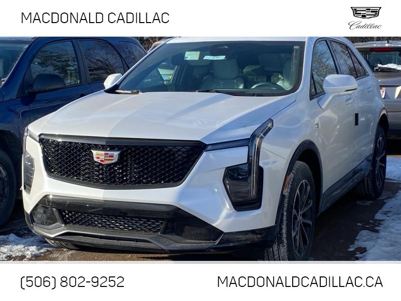 New 2024 Cadillac XT4 Sport Leather Seats Power Liftgate 383 B/W