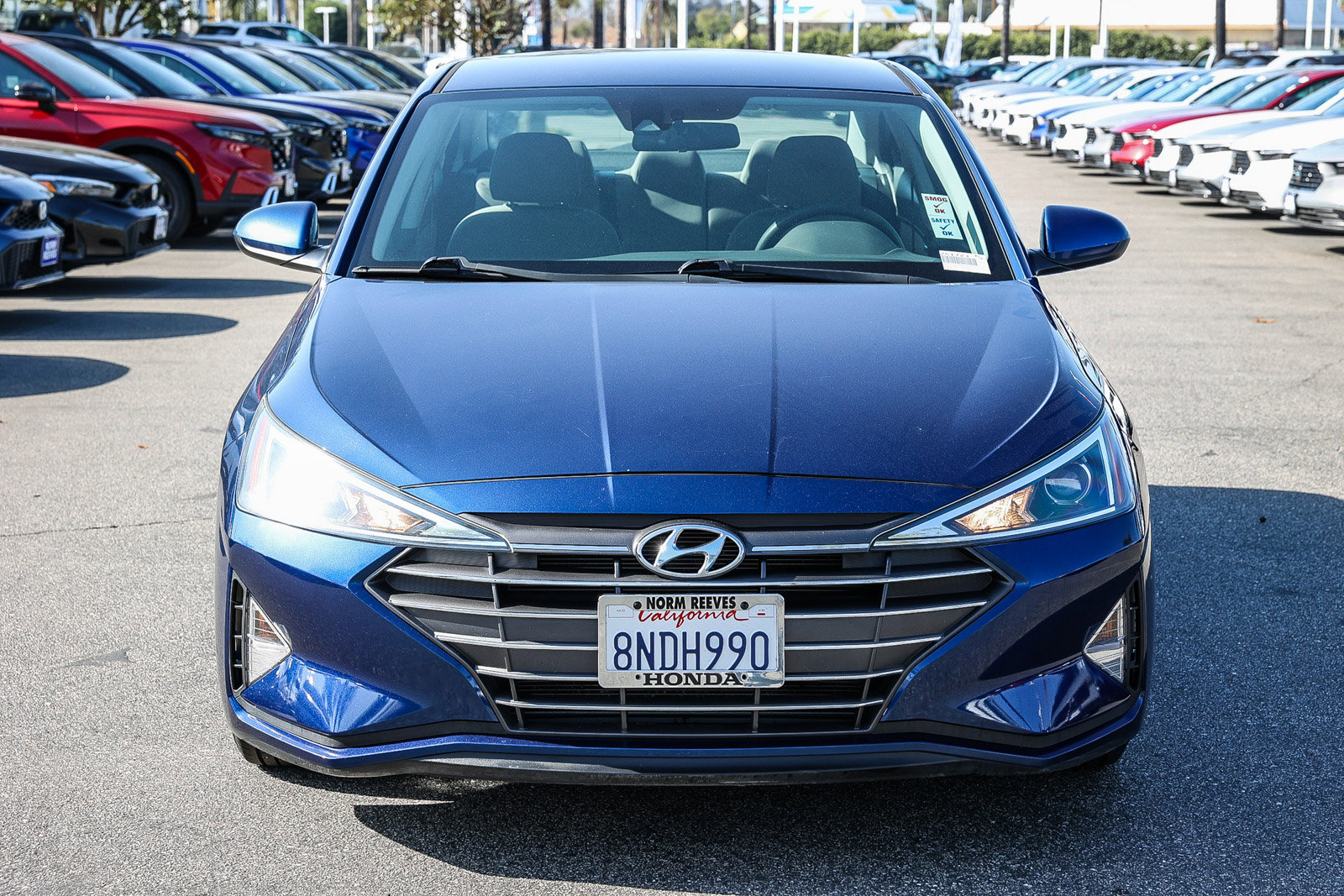 Used 2020 Hyundai Elantra SE with VIN 5NPD74LF3LH524027 for sale in West Covina, CA