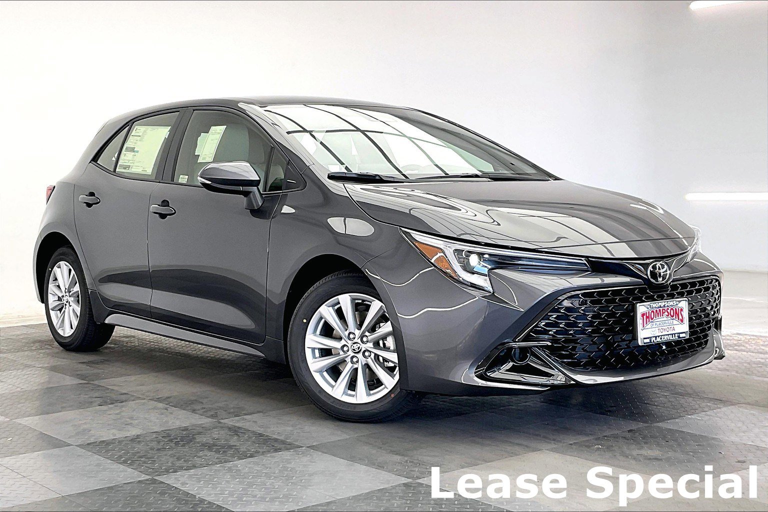 New 2025 Magnetic Gray Metallic Toyota SE image 1
