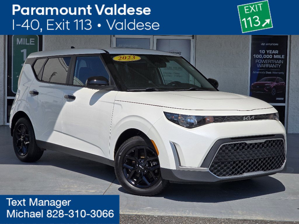 Used 2023 Kia Soul LX with VIN KNDJ23AU3P7870439 for sale in Connelly Springs, NC