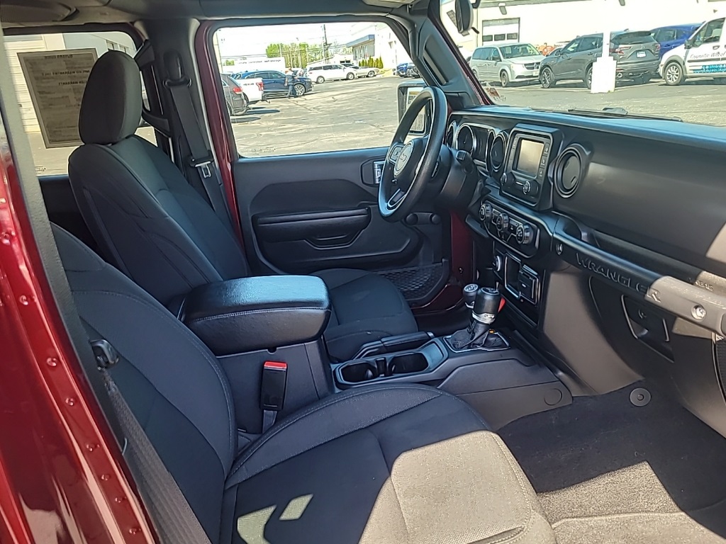 Used 2021 Snazzberry Pearlcoat Jeep Unlimited Willys image 16